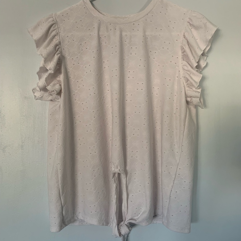 Vine and Valley small kids white tank